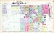 Leavenworth - South, Kansas State Atlas 1887